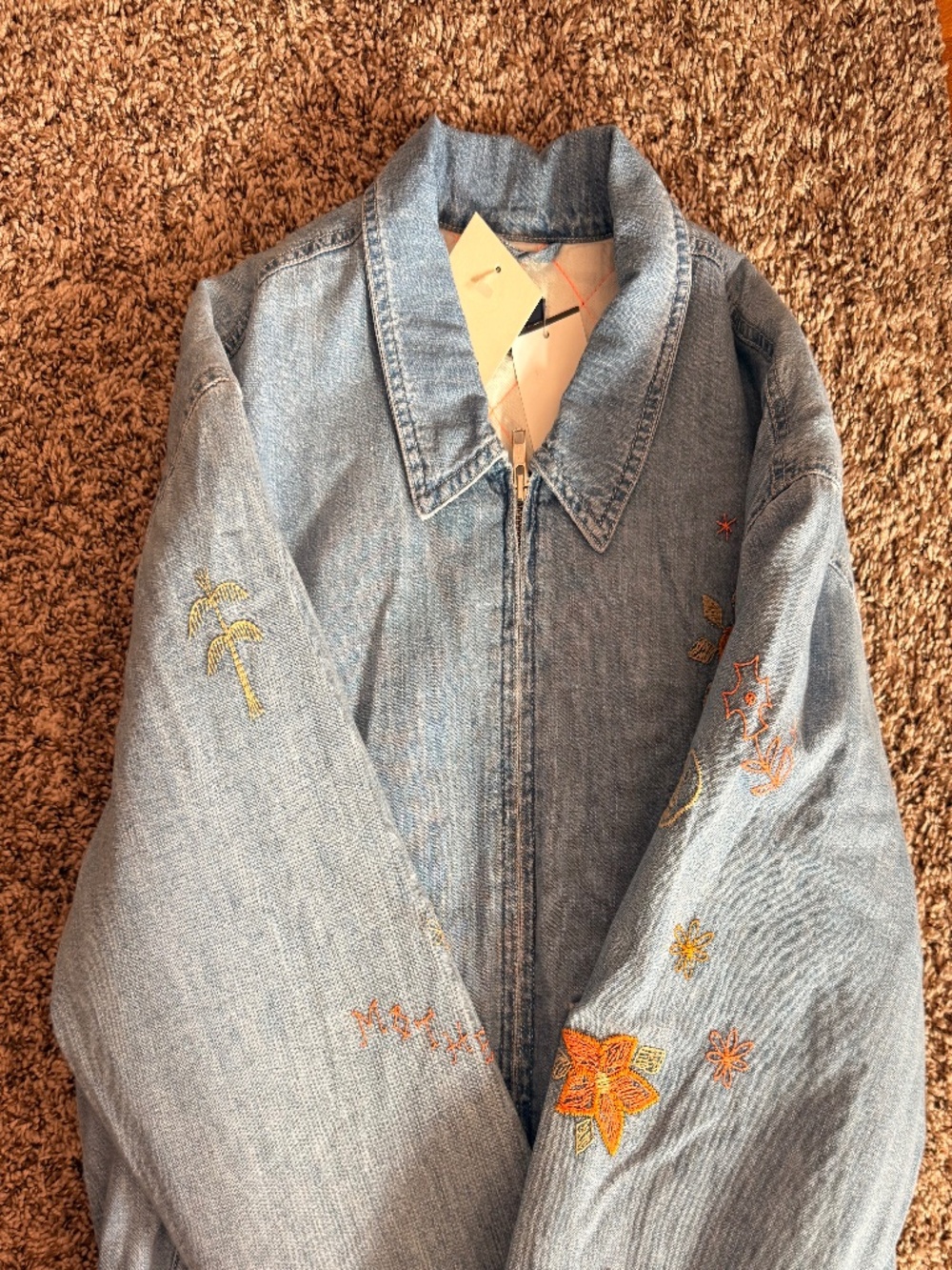 MOTHER The Put Me In Coach Denim Jacket - Picture 4 of 8